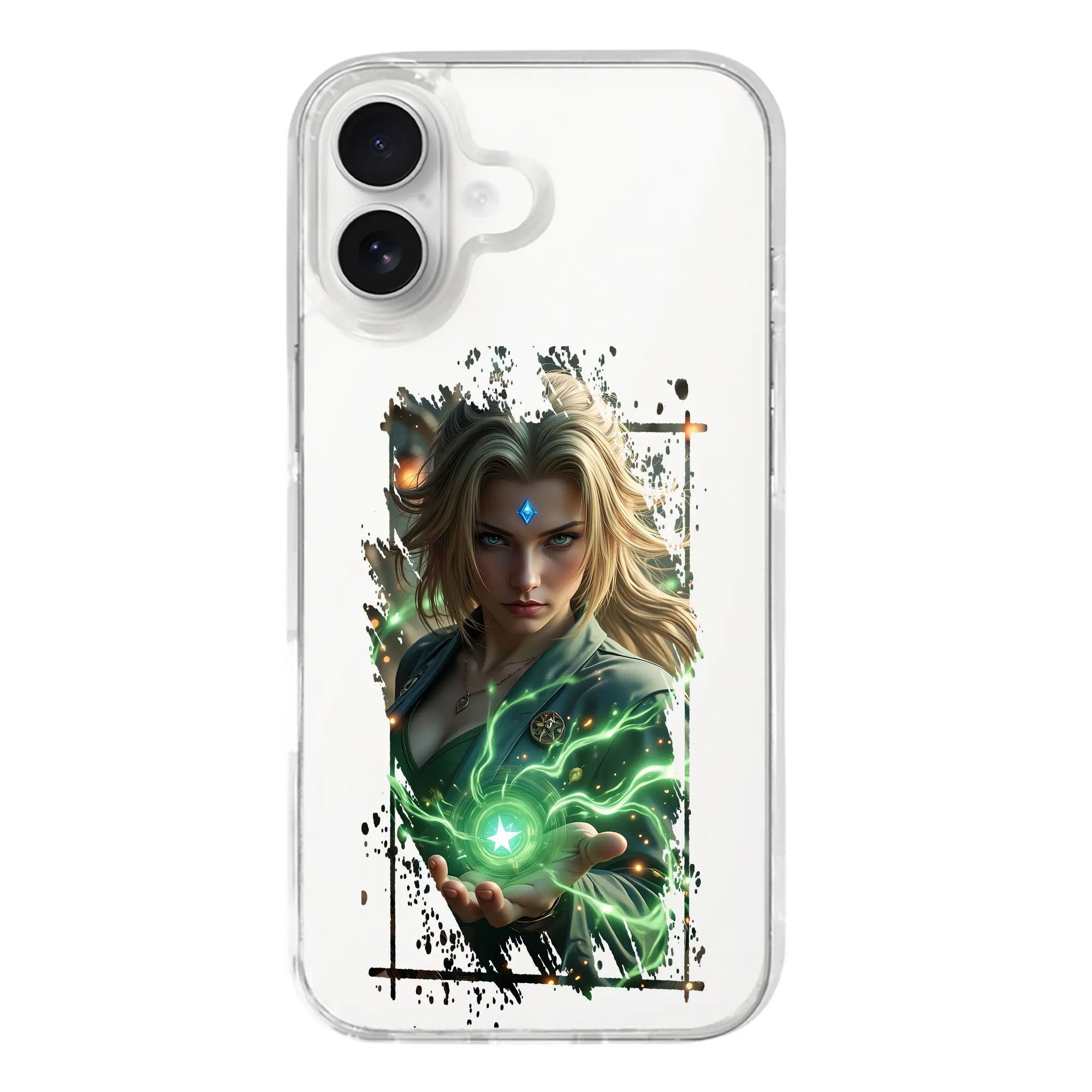 ナルト グッズ 綱手 - iPhone 17シリーズ 透明スマホケース – 薄型・耐衝撃・精密フィット保護カバー